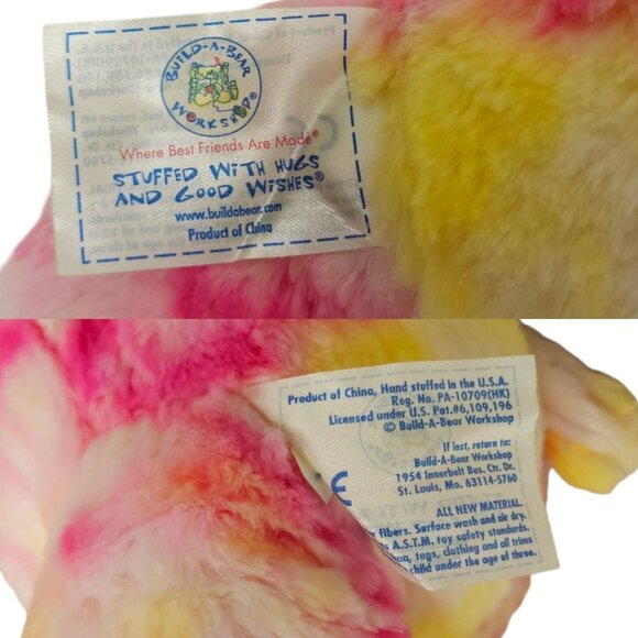 Build A Bear 17” Teddy Bear Plush BAB Strawberry Cheesecake Blizzard Dairy Queen - Picture 9 of 10